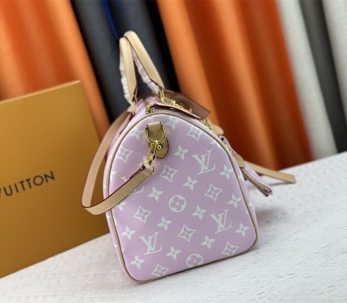 L0vis Vvtt0n Speedy P9 Bandouliere 40 Bag In Hot Pink