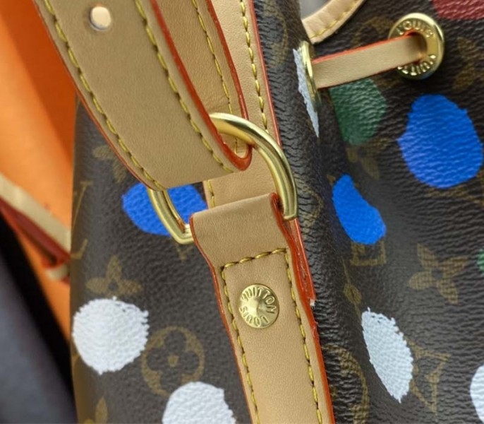 L0vis Vvtt0n X YK Monogram Canvas Noe Bag