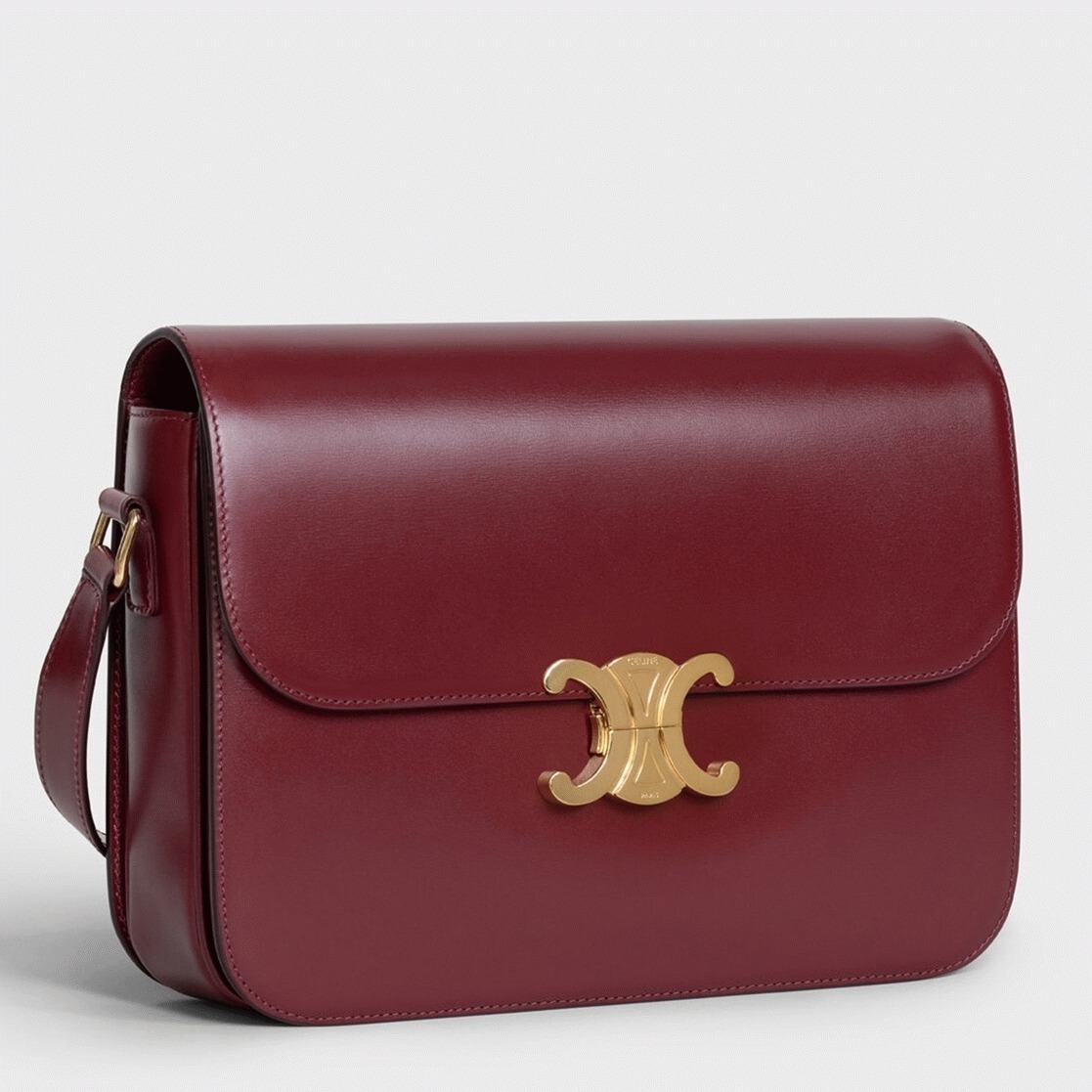 Top Quality Replica Ce1i*e Triomphe Large Bag In Bordeaux