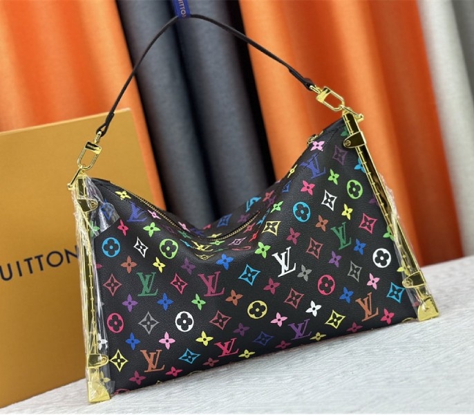 L0vis Vvtt0n X TM Multicolored Lucky Trunk In Black