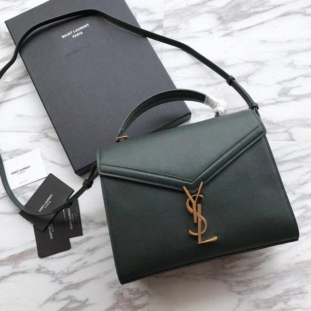Replica Sa1nt Lau*nt Cassandra Medium Bag Green