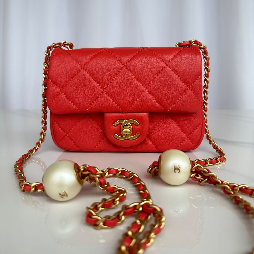Ch**el MINI FLAP BAG