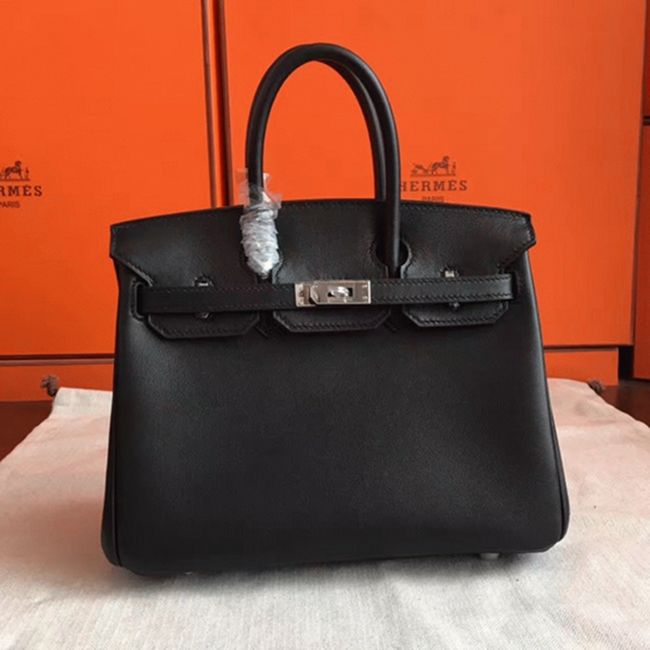 Black H**me5 Birkin 25cm S*perior Replica