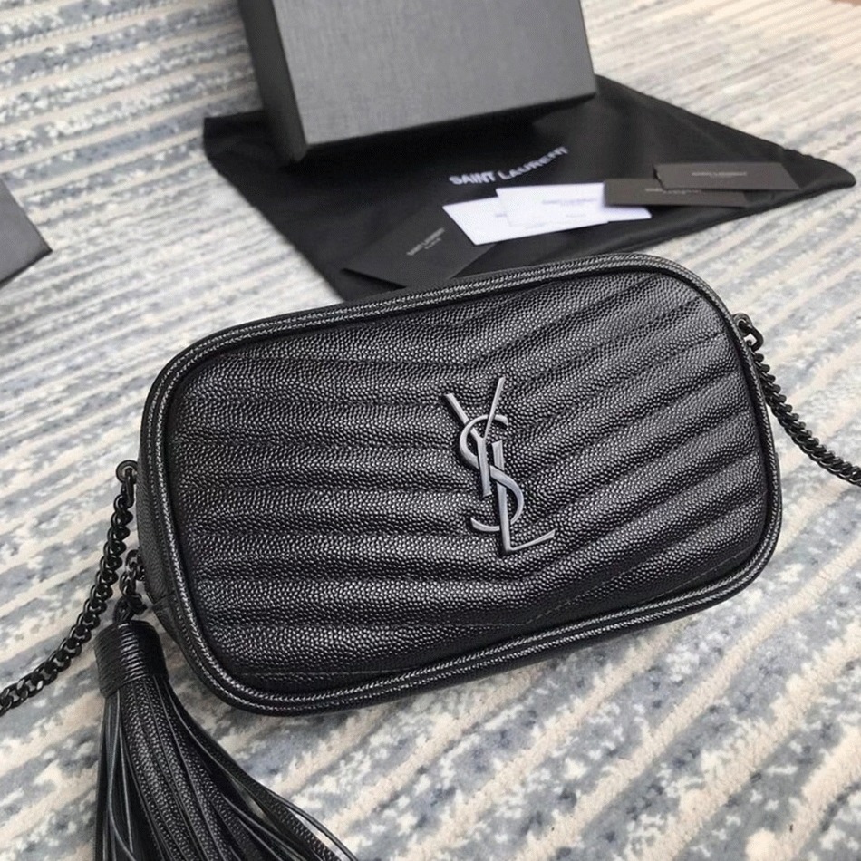 Fake Sa1nt Lau*nt Lou Mini Bag Noir