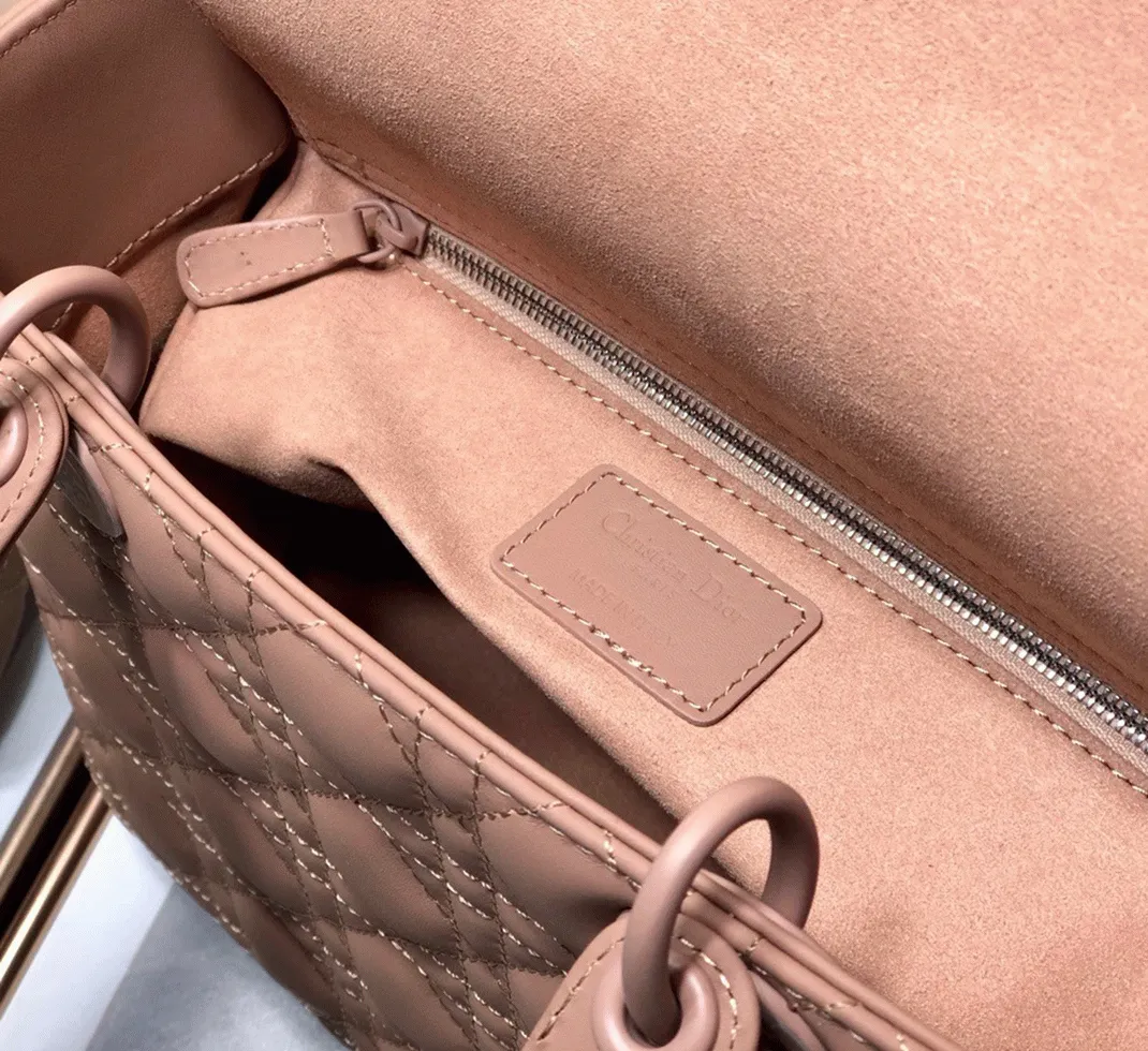 D10r Lady D10r Medium Bag Fake in Blush