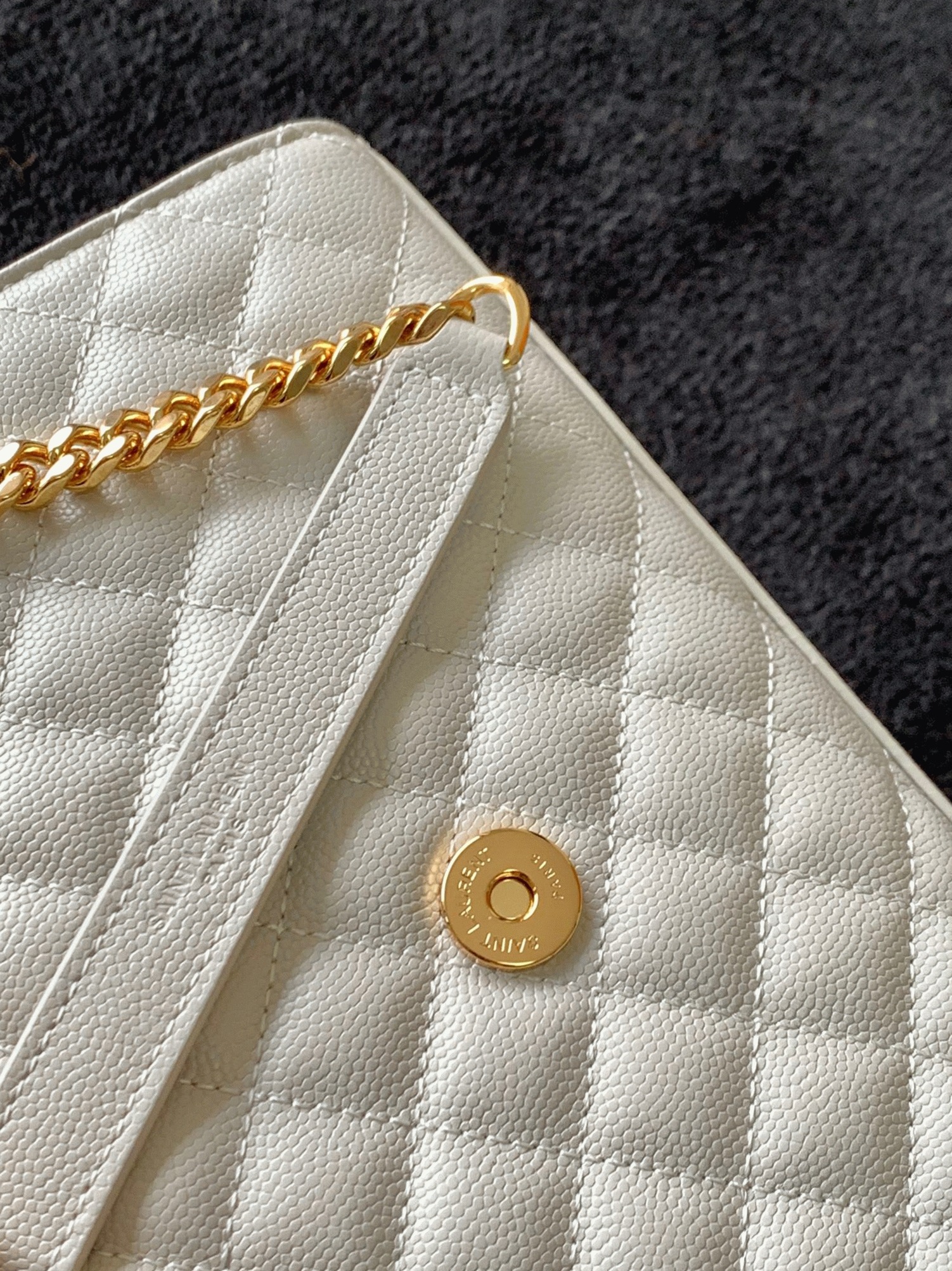 Replica Sa1nt Lau*nt Envelope Medium Bag White