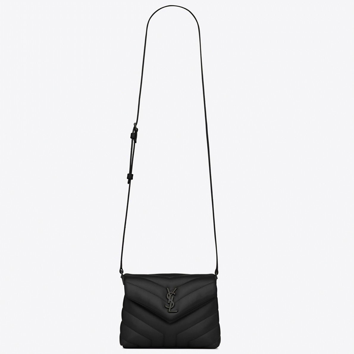Replica Sa1nt Lau*nt LouLou Toy Strap Bag All Black