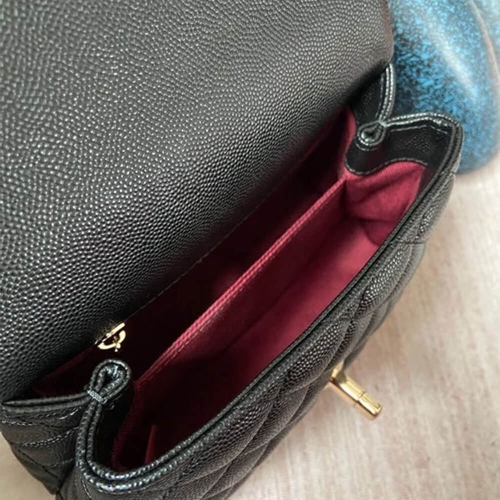 Ch**el Coco handle flap shoulder bag Mini
