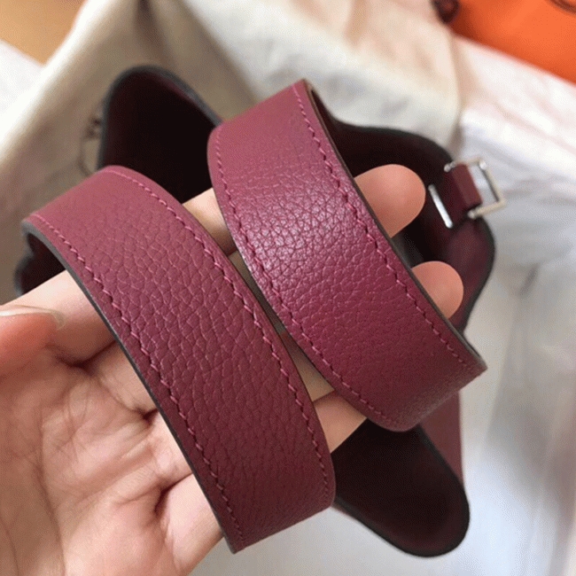 Ruby fake H**me5 Picotin Lock 18cm handbag