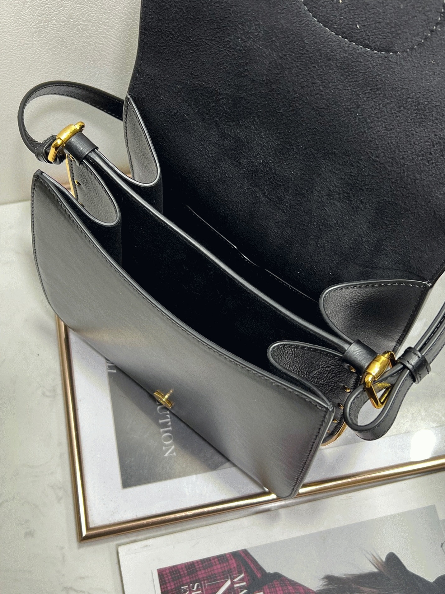 D10r Bobby Frame Bag Fake in Black