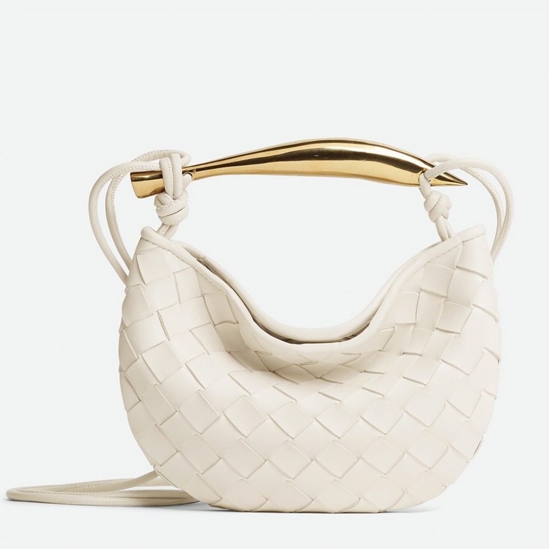 Replica B0tt*ga Ven*ta Sardine Mini Bag White