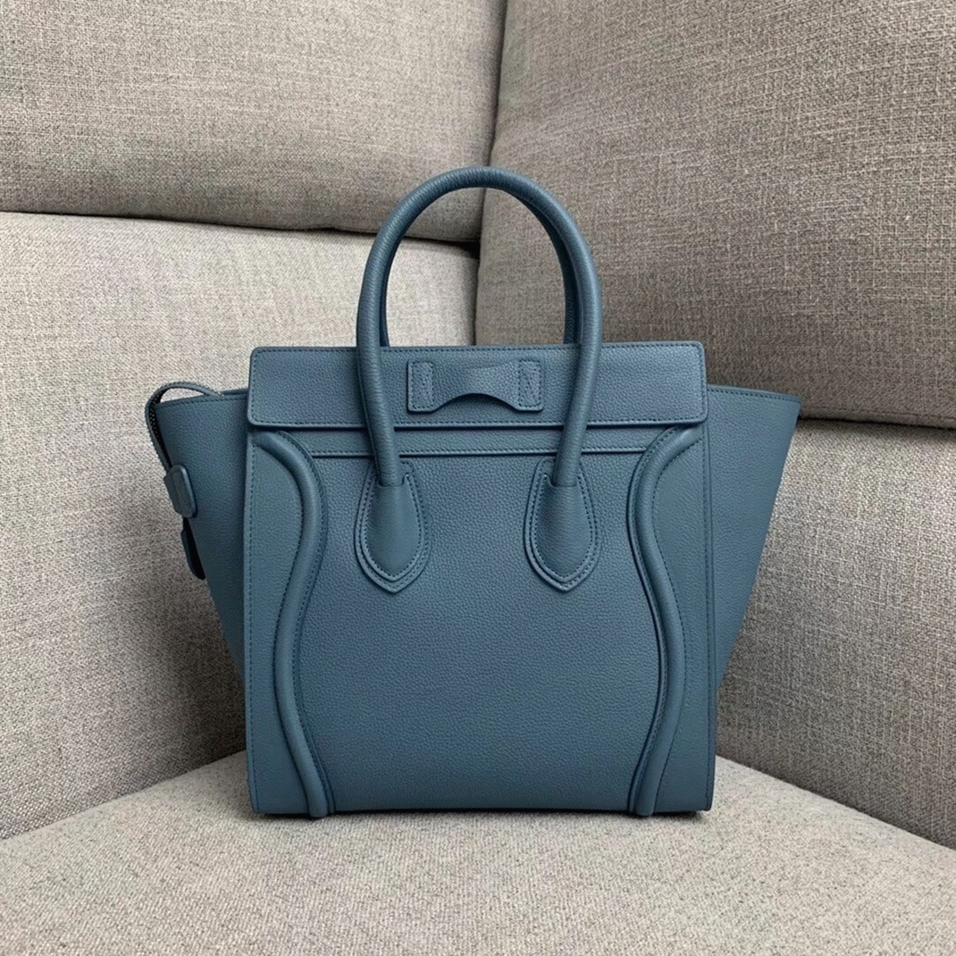 ce1i*e micro lU*gage tote bag knockoff in slate blue