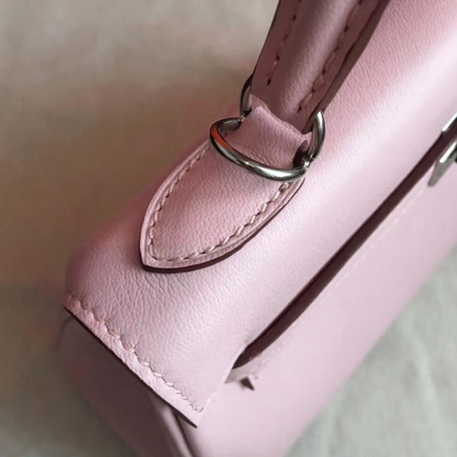Rose Dragee Swift Replica H**me5 Kelly 25cm Graceful Bag