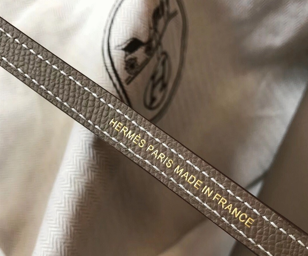H**me5 Kelly Mini II Bag Replica in Taupe Grey