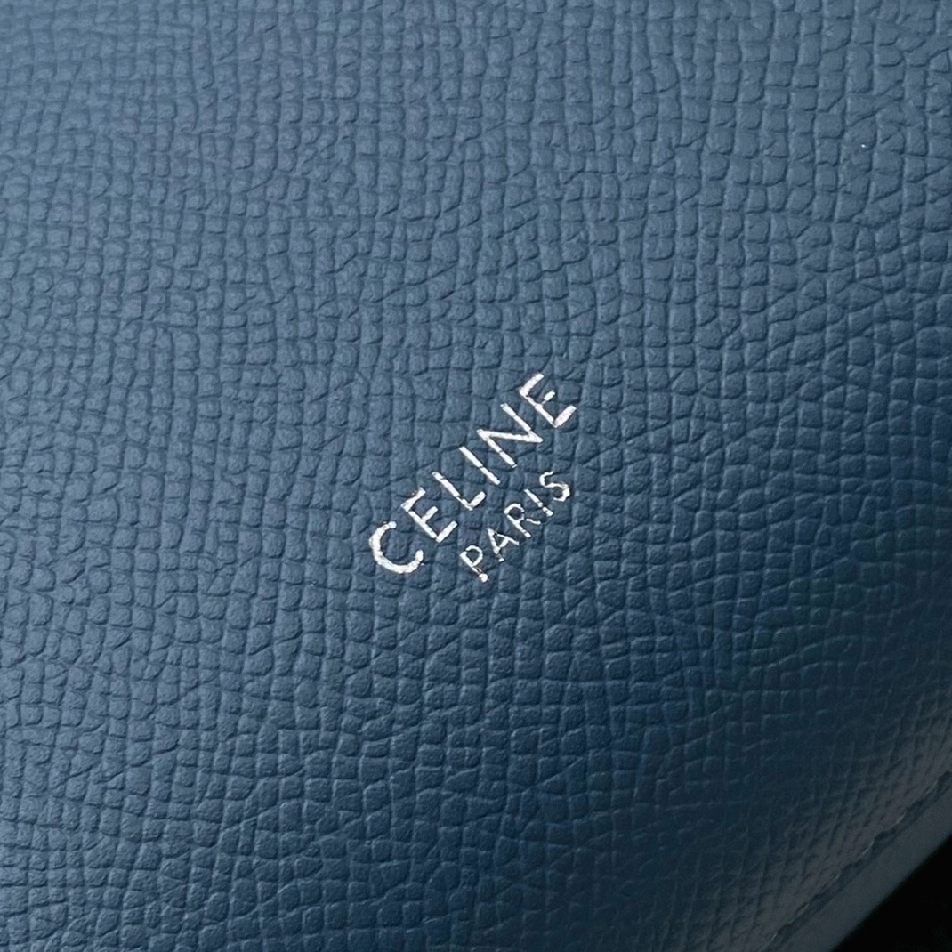 Ce1i*e Belt Nano Bag Replica in Slate Blue