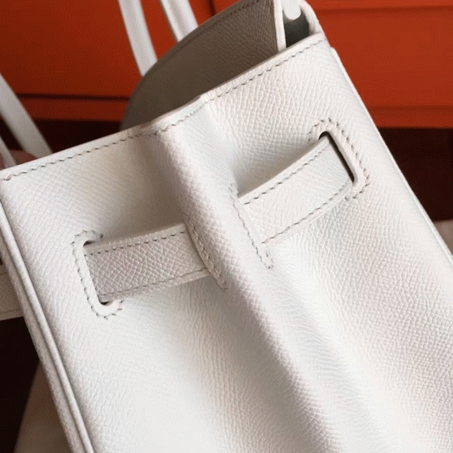 White High Quality Replica H**me5 Birkin 35cm Purse