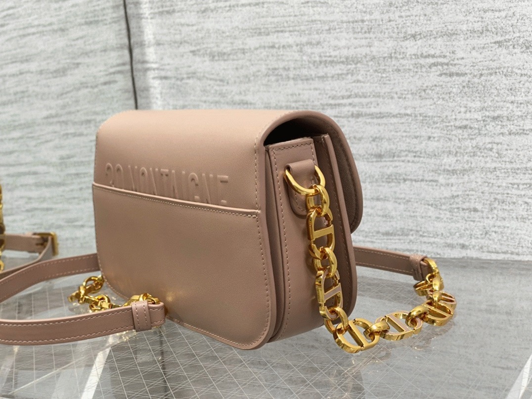 D10r 30 Montaigne Avenue Bag Fake in Heritage Pink Box Calfskin