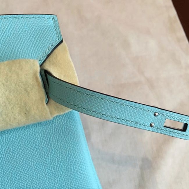 Blue Atoll H**me5 Birkin 25CM High-End Replica