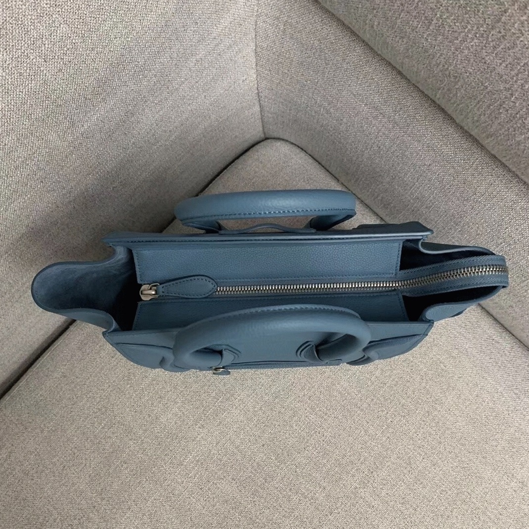 ce1i*e micro lU*gage tote bag knockoff in slate blue