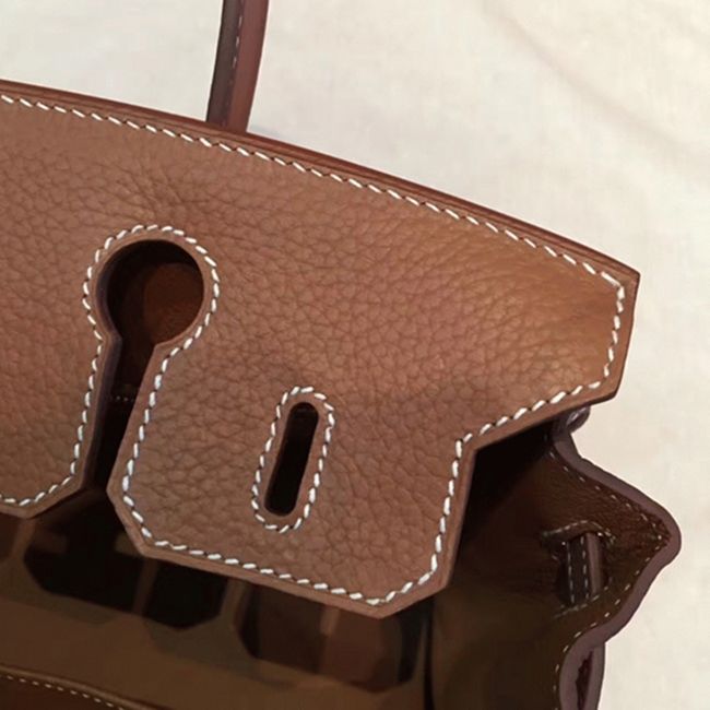 1:1 preM1vm brown h**me5 birkin 25cm fake bag