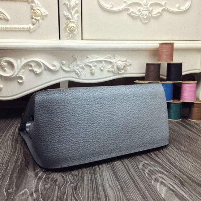 Blue lin fake designer H**me5 Jypsiere 31cm handbag