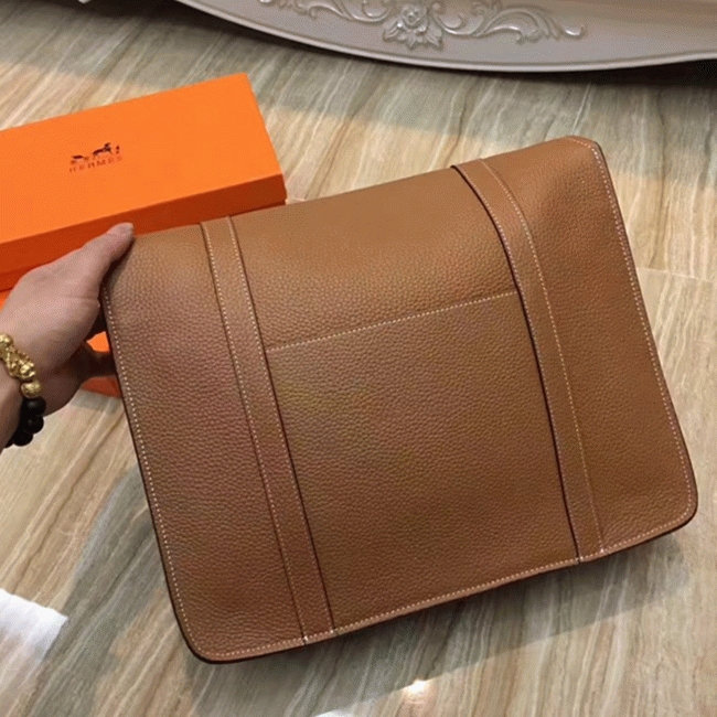 Brown Fake Designer H**me5 Steve Messenger Bag