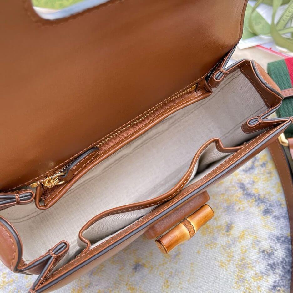 Gvc*1 BAMBOO 1947 JUMBO GG SMALL TOP HANDLE BAG