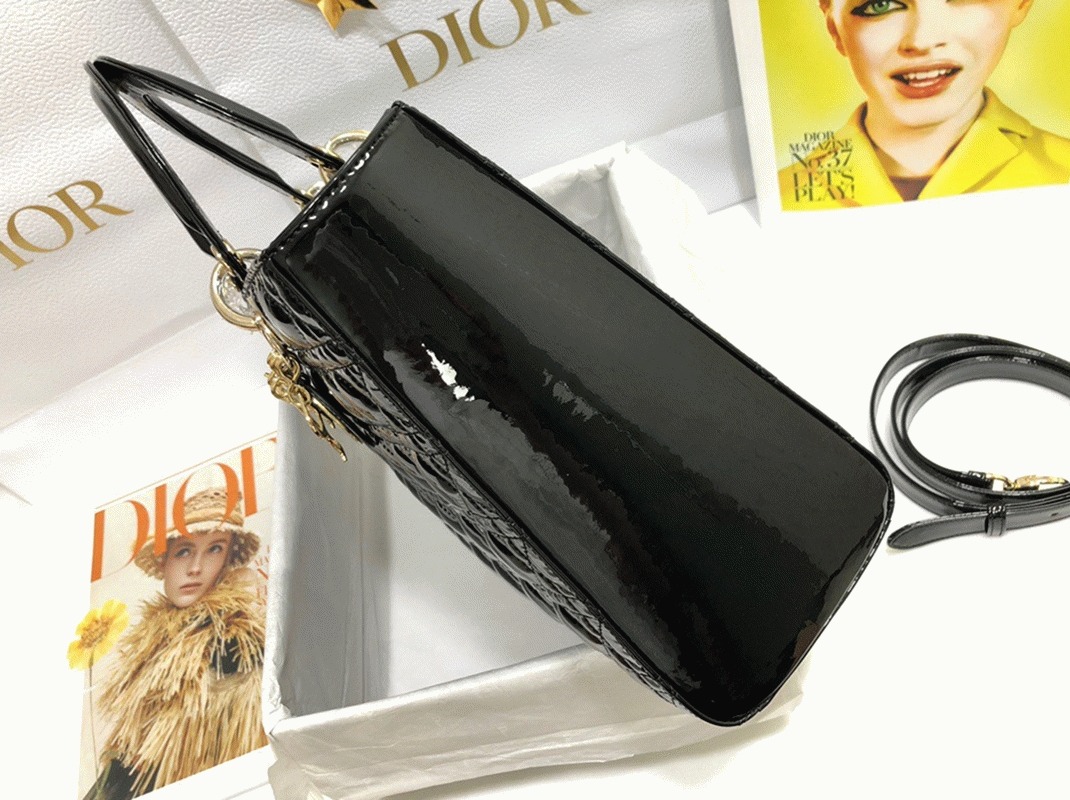 D10r Lady D10r Large Bag Replica in Black