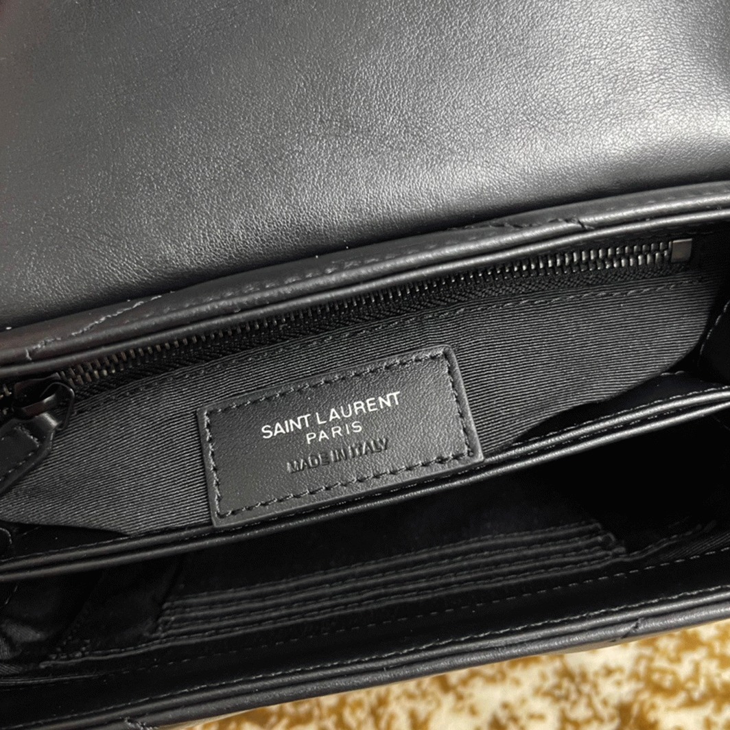 Replica Sa1nt Lau*nt LouLou Toy Strap Bag All Black