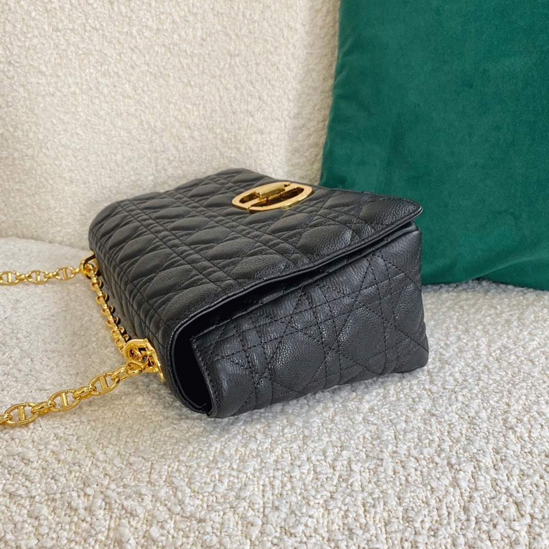 D10r Caro Large Bag Fake in Black