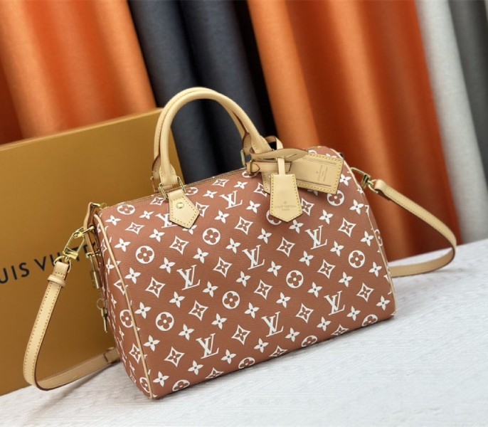 L0vis Vvtt0n Speedy P9 Bandouliere 30 Bag In Camel
