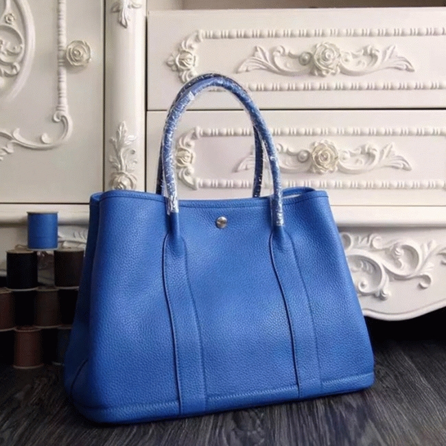 Blue Top Replica H**me5 Garden Party 30cm Stylish Bag