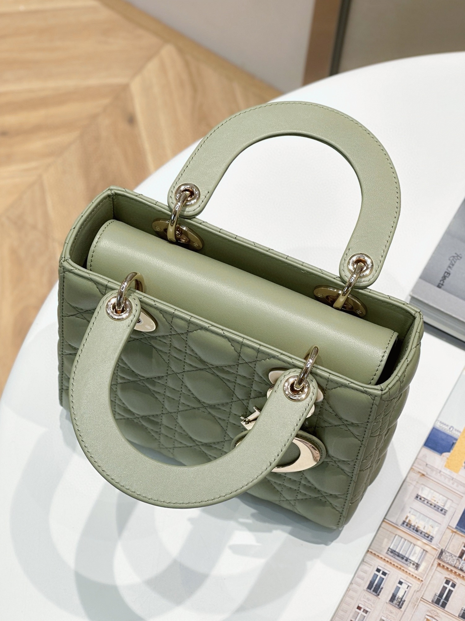 D10r Small Lady D10r My ABCD10r Bag Knockoff in Ethereal Green
