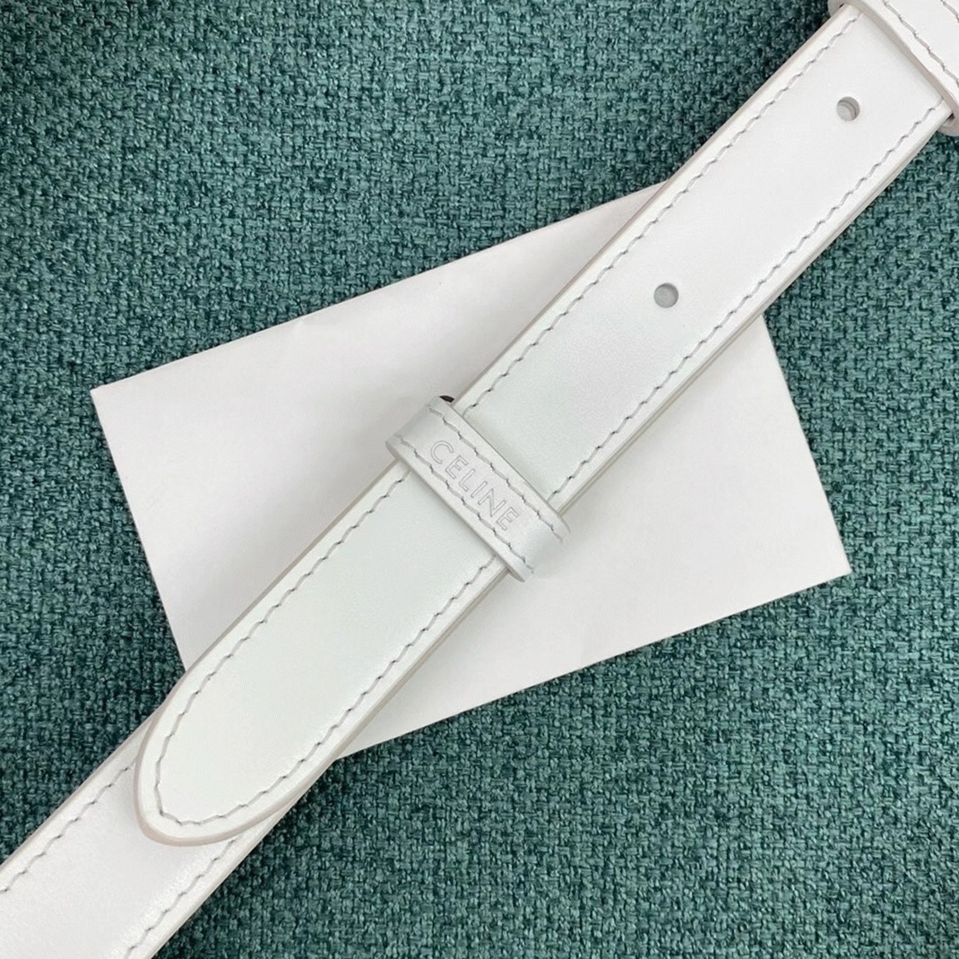 Top Quality Replica Ce1i*e Triomphe Medium Bag In White