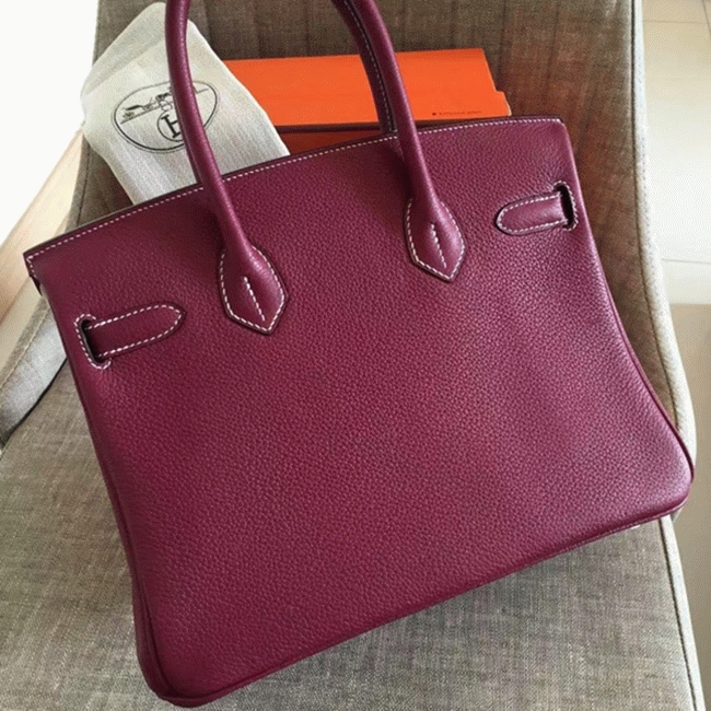 Ruby Color Designer-Inspired H**me5 Birkin 35cm Replica Purse