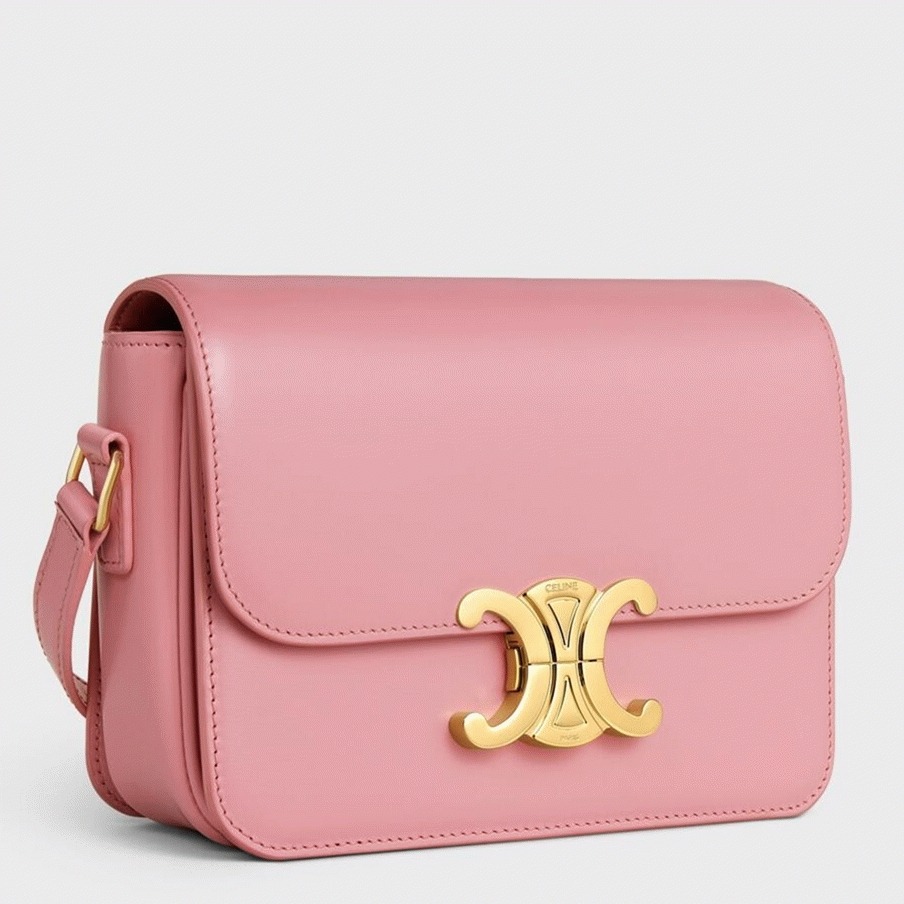 Top Quality Knockoff Ce1i*e Triomphe Teen Bag In Pink