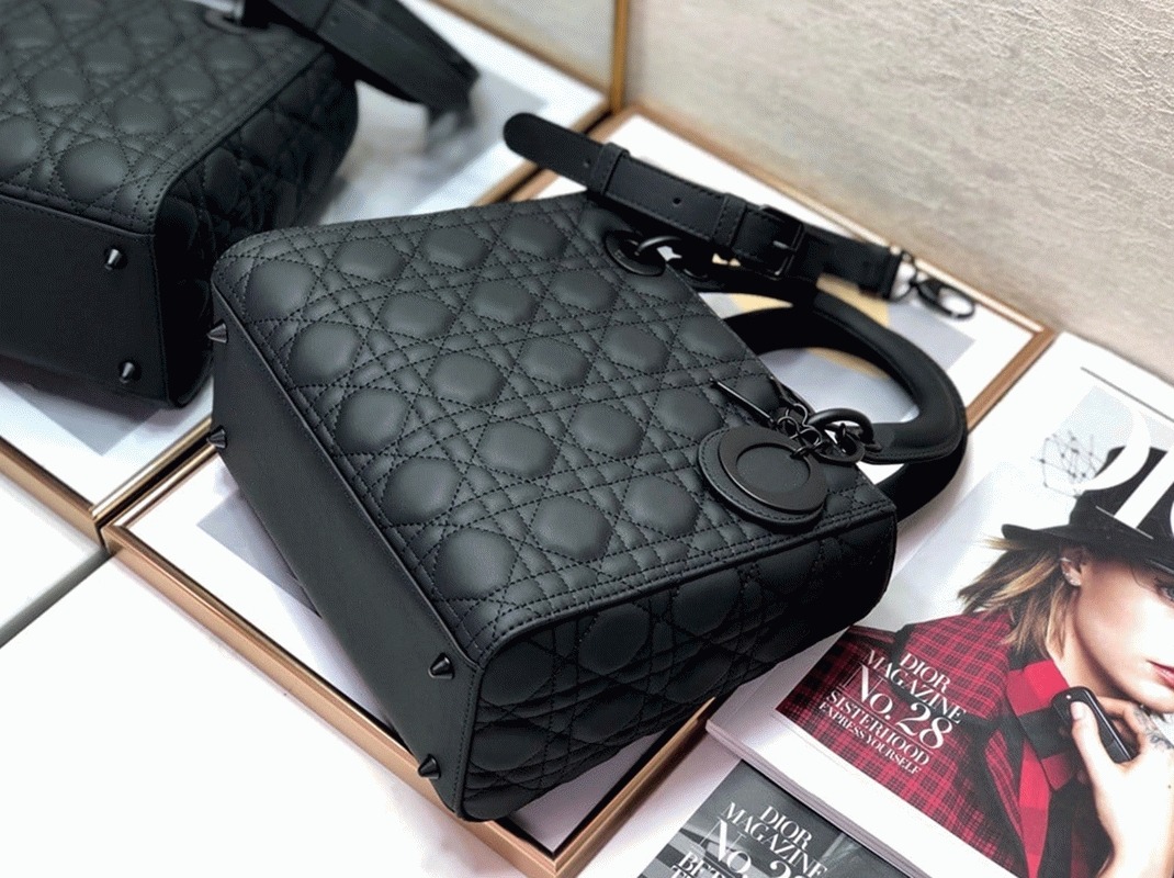 D10r Lady D10r Medium Bag Replica in Black