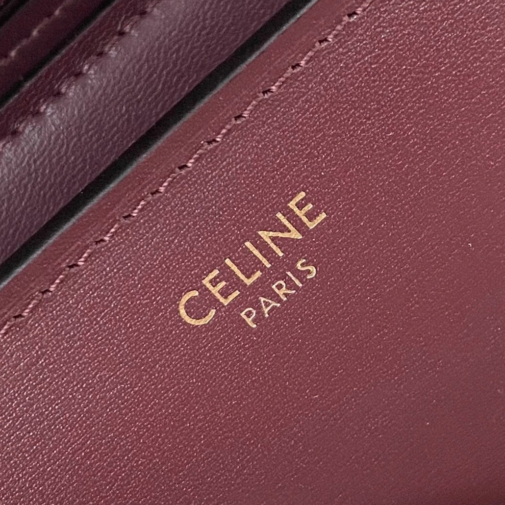 Top Quality Knockoff Ce1i*e Classic Box Medium Bag In Bordeaux