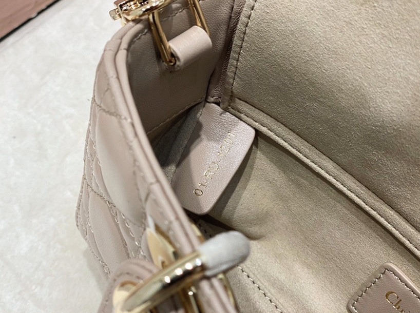 D10r Lady D-Joy Small Bag Replica in Hazelnut