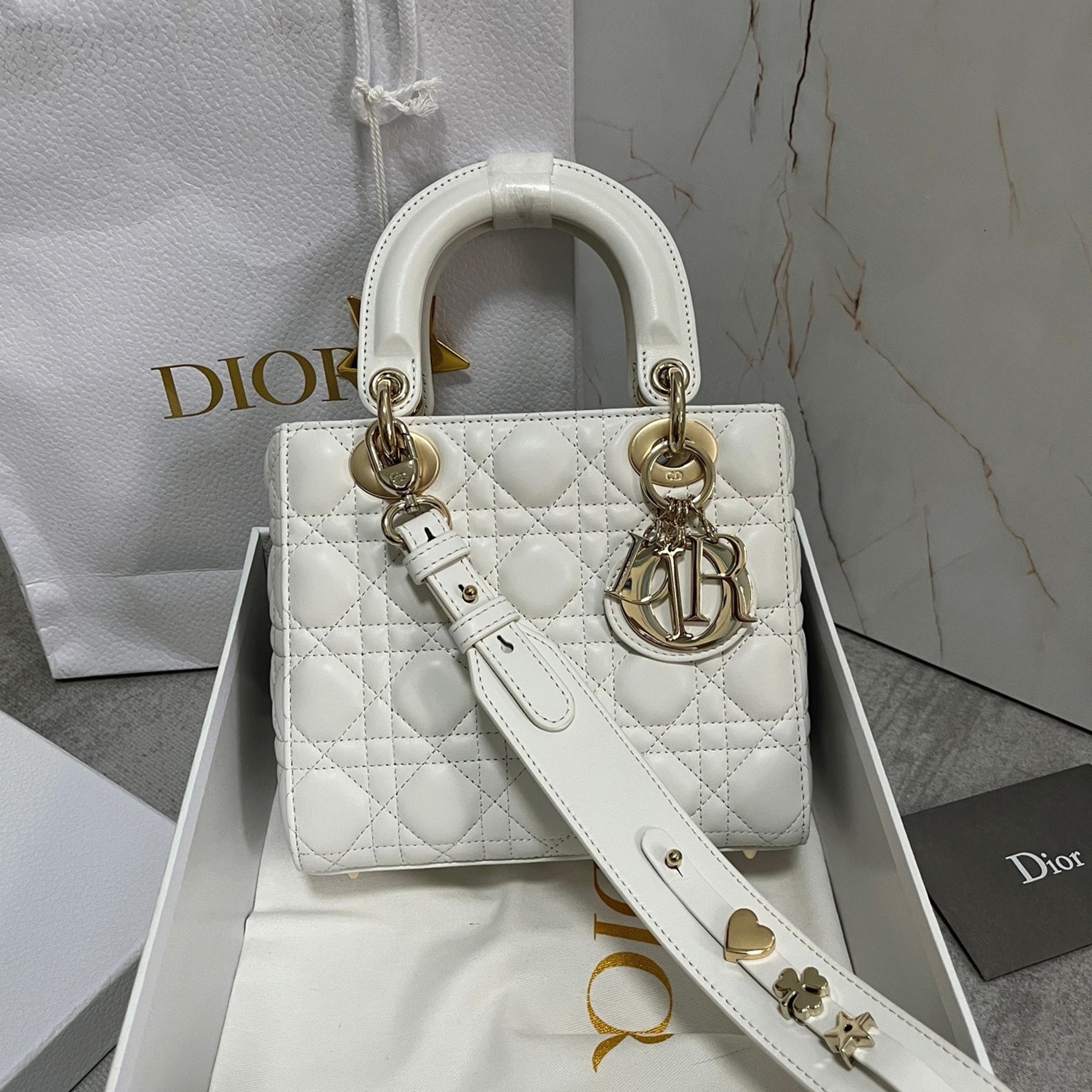 D10r Small Lady D10r My ABCD10r Bag Faux in White
