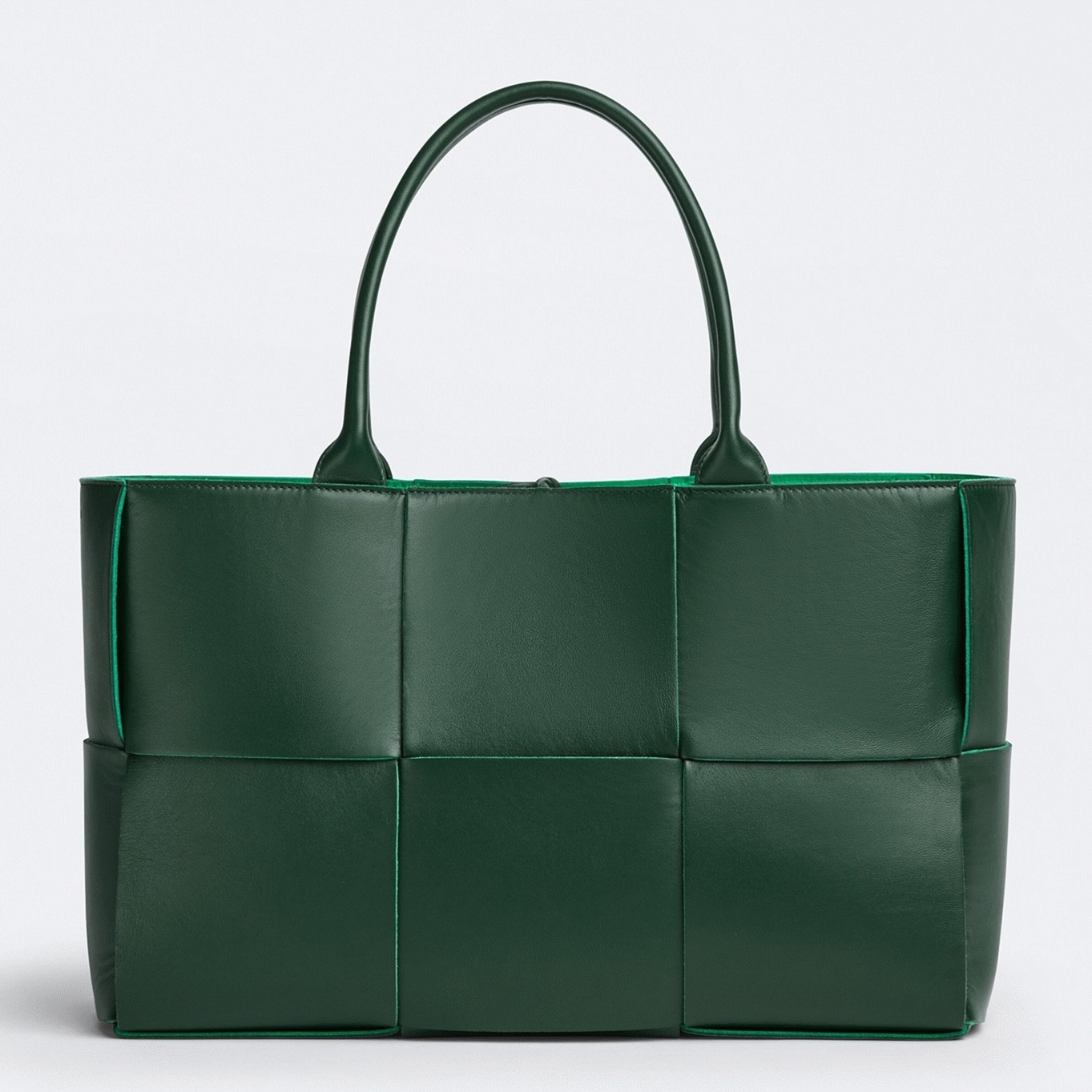 Fake B0tt*ga Ven*ta Arco Medium Tote Green