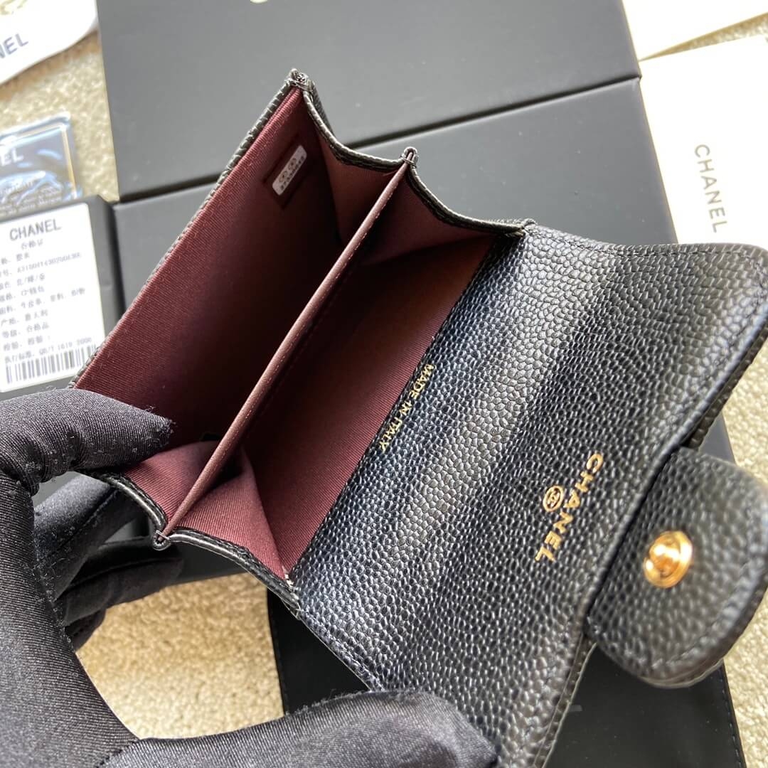 Ch**el Classic Small Flap Wallet