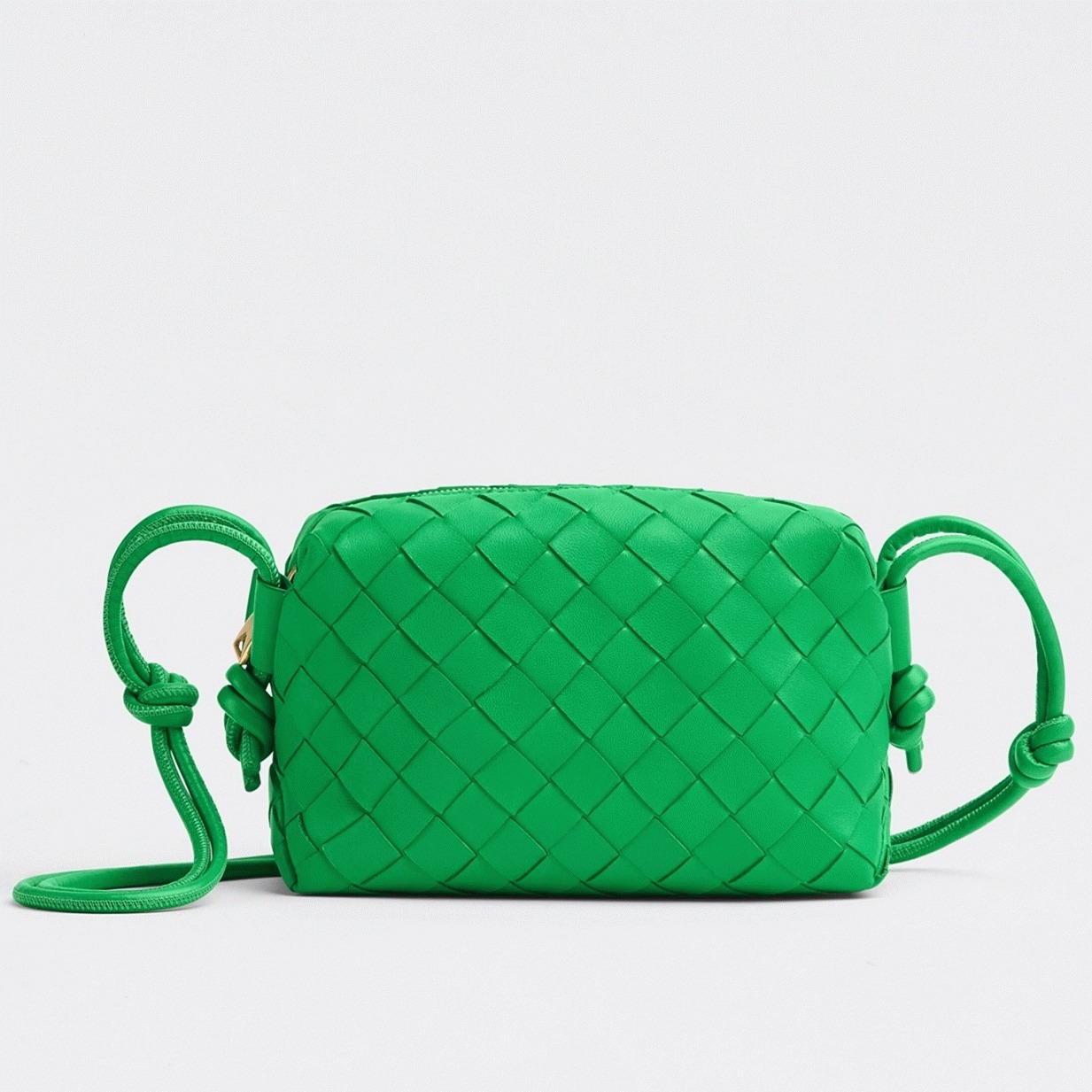 Knockoff B0tt*ga Ven*ta Loop Mini Bag Green