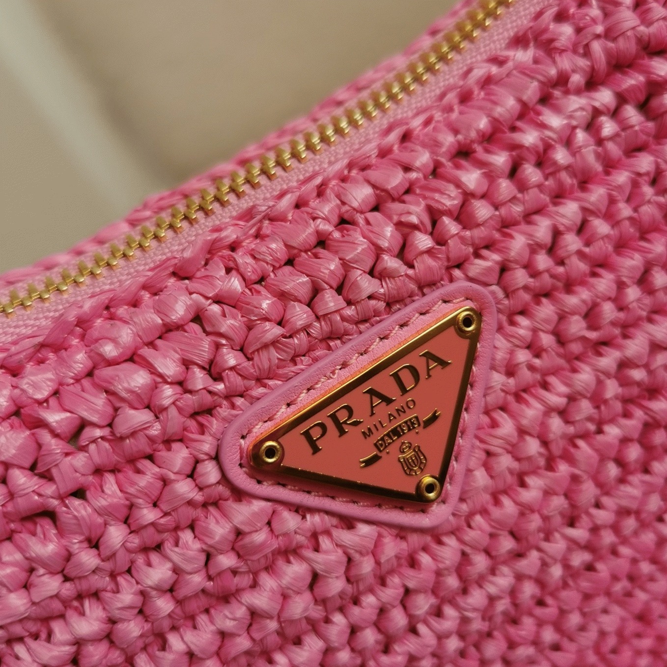 Pra*a Re-Edition Shoulder Bag Imitation in Pink
