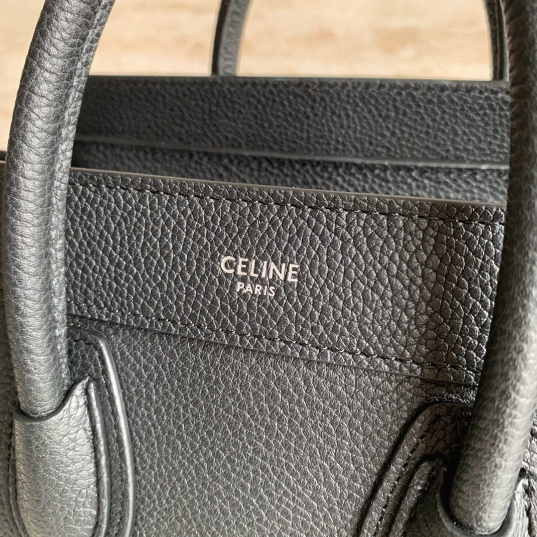 ce1i*e nano lU*gage tote bag replica in black