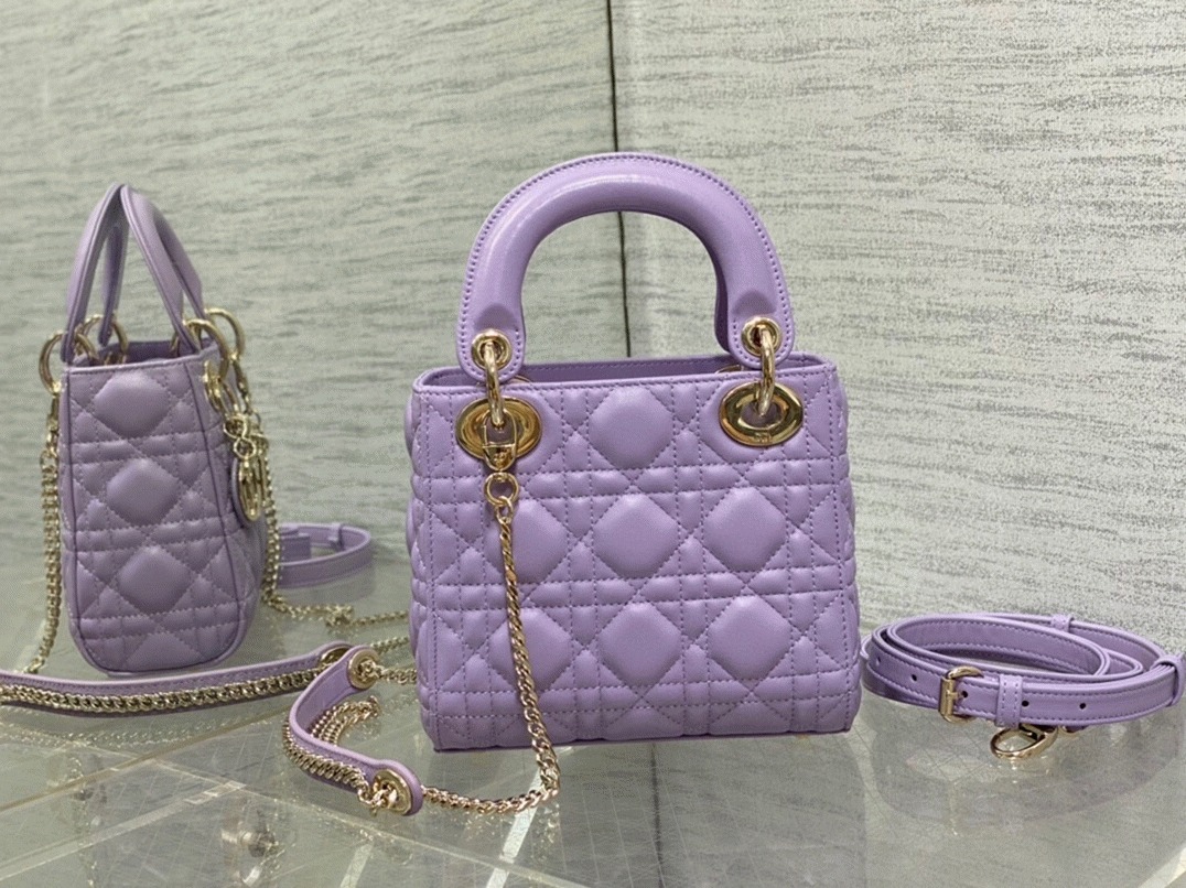 D10r Lady D10r Mini Bag Knockoff in Lilas
