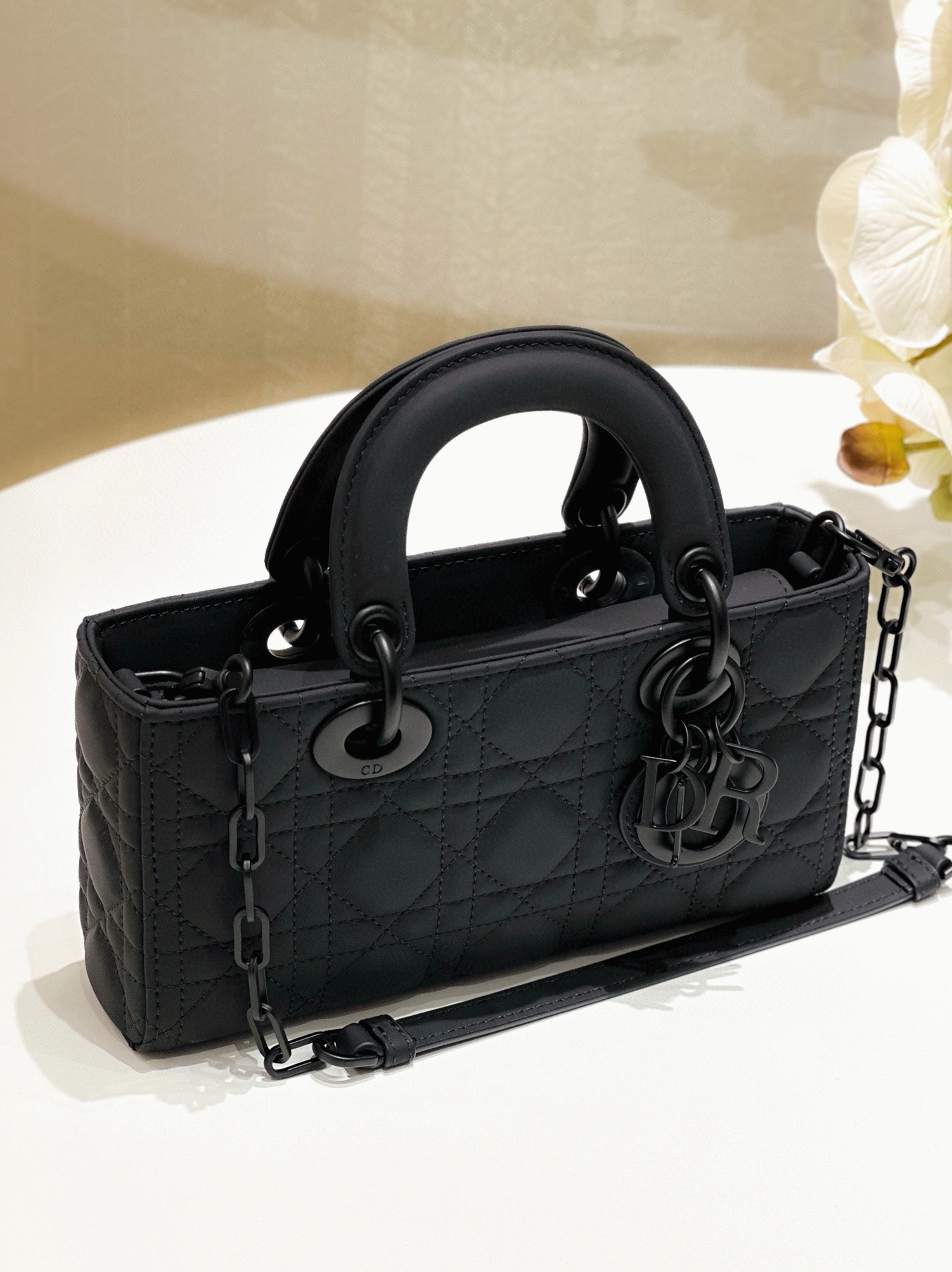 D10r Lady D-Joy Small Bag Replica in Black