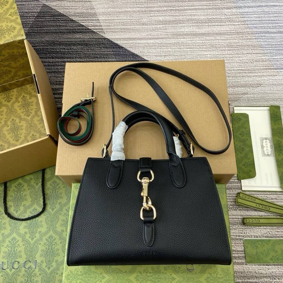 Gvc*1 SMALL TOTE BAG WITH HOOK CLOSURE