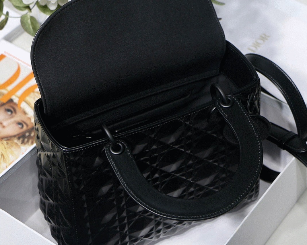 D10r Lady D10r Medium Bag Imitation in Black