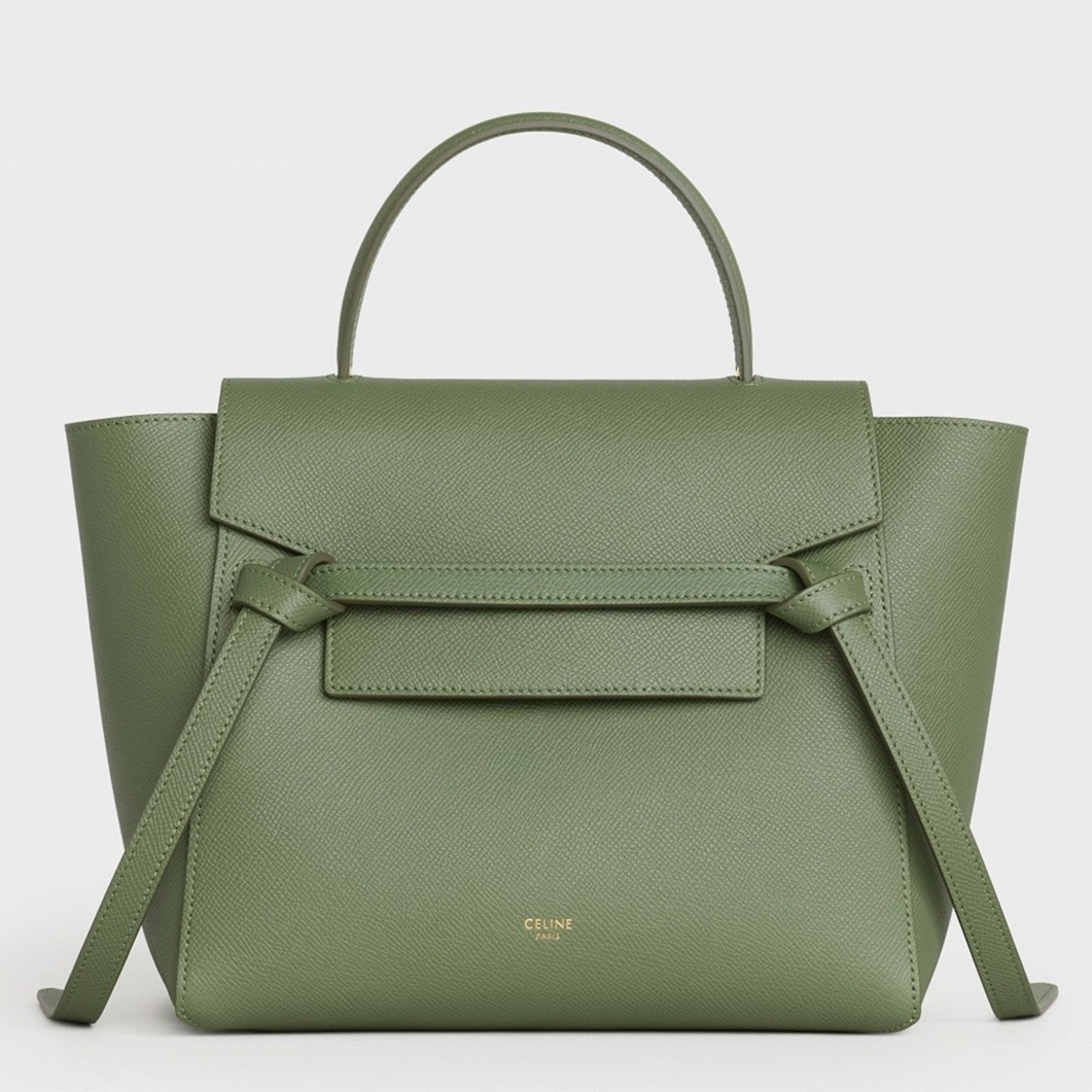 Ce1i*e Micro Belt Bag Knockoff in Light Khaki